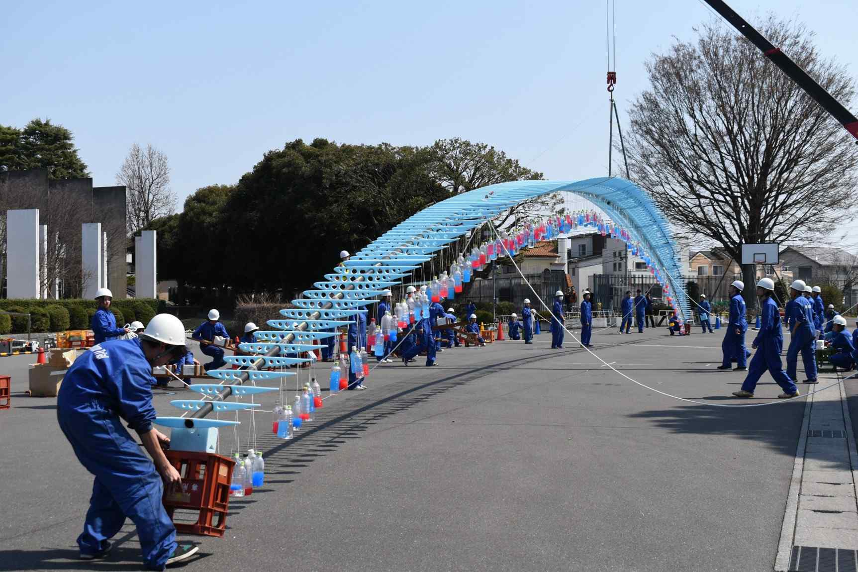 機体試験の様子