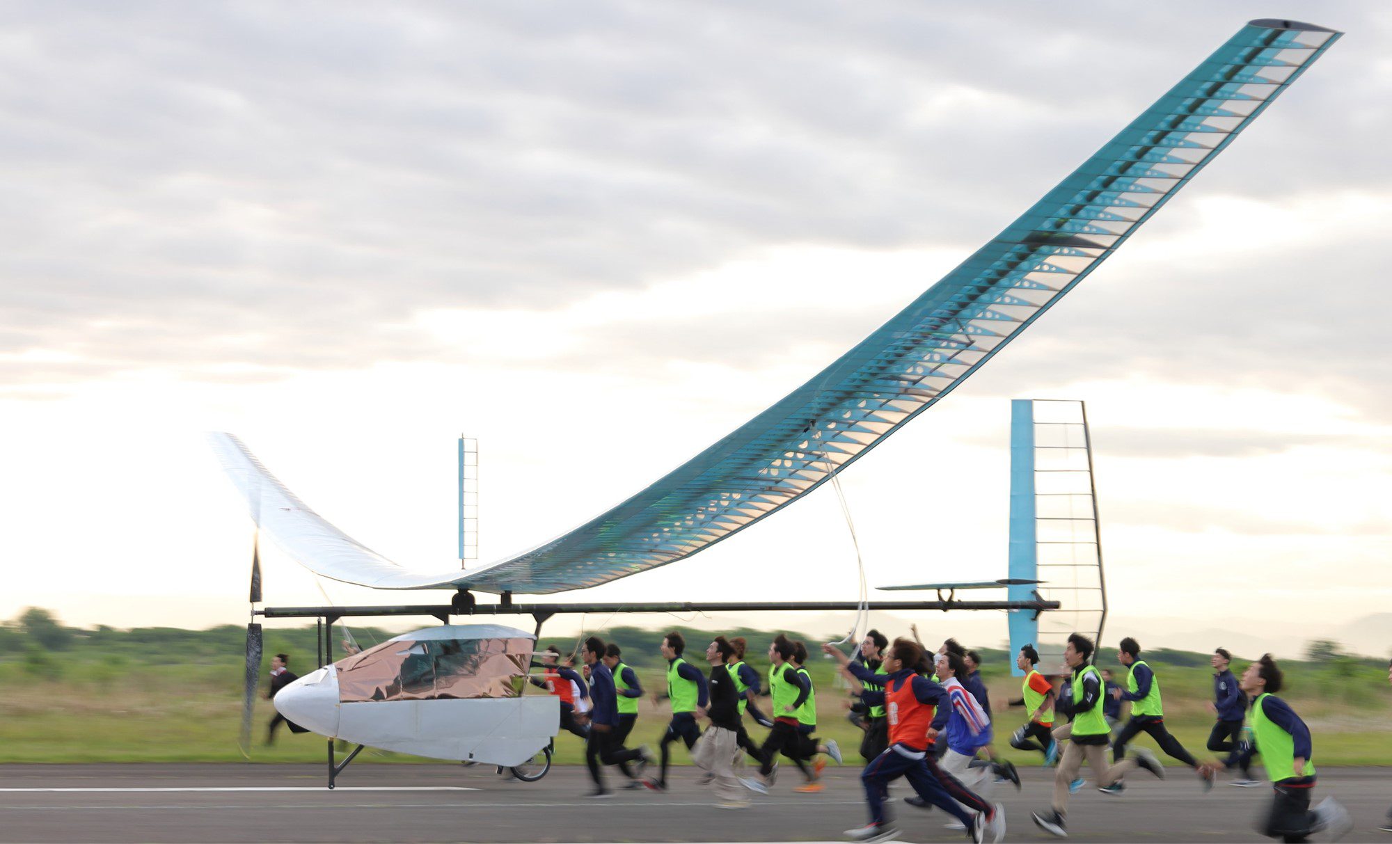 テストフライトの様子